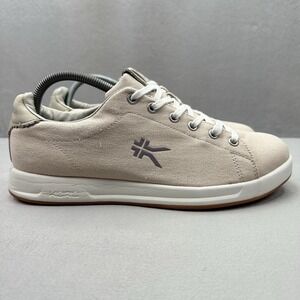 KURU Roam Womens Size 10.5 (M) Shoes Sand Beige Canvas Athletic Walking Sneakers